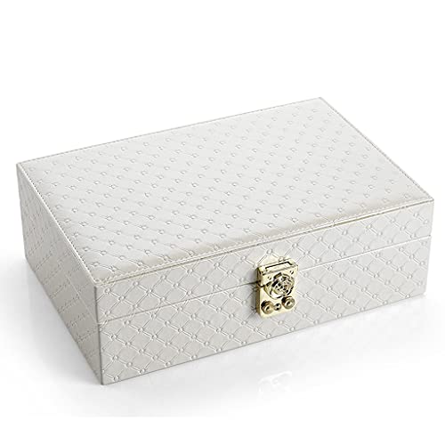 Grande boîte à bijoux multicouche pour organiser votre coiffeuse au quotidien