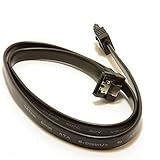 SATA 3 Cerradero Clavija a Derecho ángulo Clavija 6GB Alto Velocidad Cable Cable 50 cm