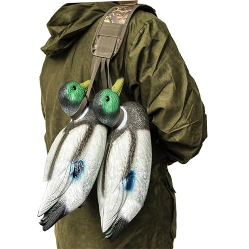 Neroyaner Caça de pato, equipamento de caça, transportador de pato, alças para pássaros, cinto ajust