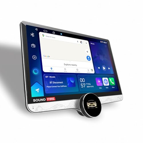 Image of SOUND FIRE Skywalker 10.1 Inch 2K Diamond 2GB RAM / 32GB ROM with DSP /Android Auto /CarPlay Android Car Stereo