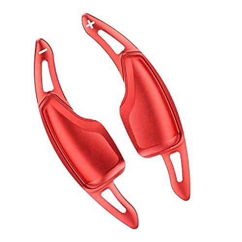 Steering Wheel Shifter Paddle Extension Premium Aluminum Alloy Red Steering Wheel Paddle Enhances Driving Experience for Camaro 2016 2019 C7 2015 2019 - Image 2