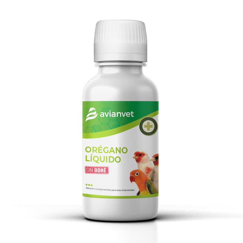 Orégano y Eucalipto | Aceites Esenciales para Pájaros | Suplemento Natural Digestivo y Protector (100 ml)