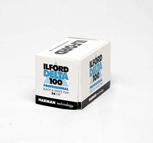 Ilford Delta 100 película de alta nitidez analógica de 35mm tripack 2