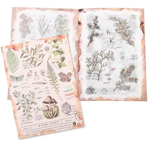 Autocollants Washi Vintage GLOBLELAND Cover