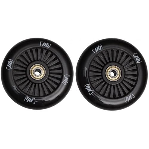 Enero 2er-Set Stunt Scooter Rollen 100mm mit ABEC9 Lager Cityroller Kickroller Kickscooter 88A schwarz Cover