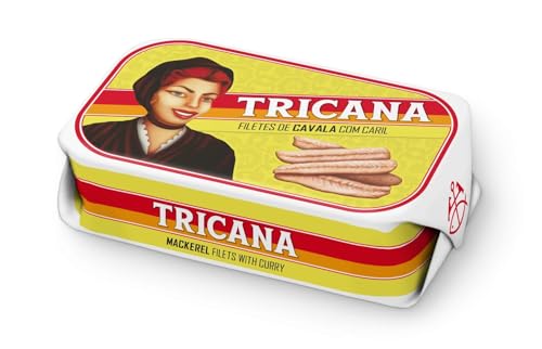 Ticana Portugal - Gourmet Canned Mackerel fillet in curry sauce - 4.23oz / 120gr (Pack of 5 cans) image 3