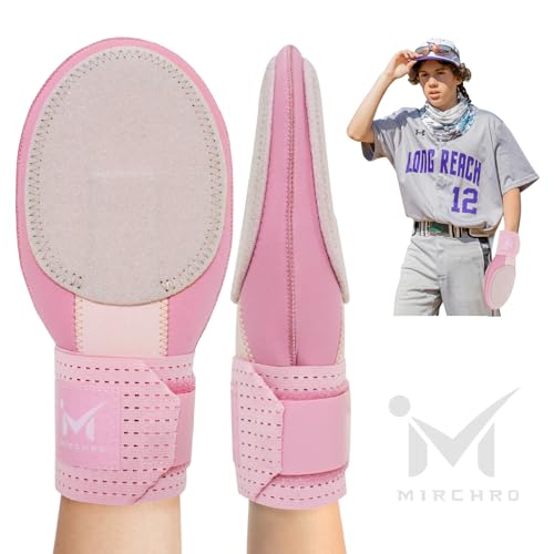 Sliding Mitt for Youth and Adult, Baseball Softball Glove for Hand Protection, Drippy Drip Accessory Ambidextrous Design (Pink, M/Ages 6-12) by Mirchro - Image 2