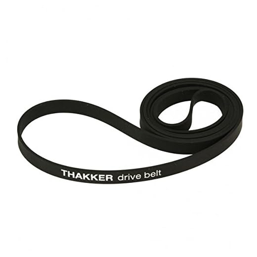 Thakker TD 280 MK II Cinghia Compatibile con Thorens TD 280 MKII Cinghia Giradischi Belt