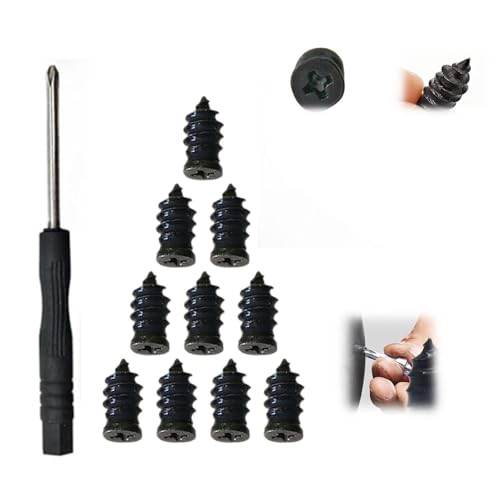 Image of Tire Repair Nails Kit with 2 Sizes, 2026 Upgraded Tire Plugs Kit, Screw in Tire Repair Plugs with Box and Screwdriver, Fast Repair,Phillips Head Tire Plugs for Car Motorcycle Truck (40pcs)