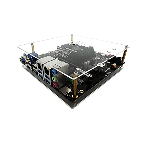Gabinete acrílico WayPonDEV para placa base Mini-ITX ITX-3588J / AIO-RK3588J miniatura 6