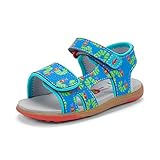 See Kai Run - Jetty III Water-Friendly Sandal for Little Kids, Hungry Caterpillar, Toddler 8