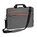 Pedea Laptoptasche Fashion Notebook-Tasche bis 15,6 Zoll (39,6 cm) Umhängetasche mit Schultergurt, grau/orange notebook günstig Kaufen-Pedea Laptoptasche Fashion Notebook-Tasche bis 15,6 Zoll (39,6 cm) Umhängetasche mit Schultergurt, grau/orange