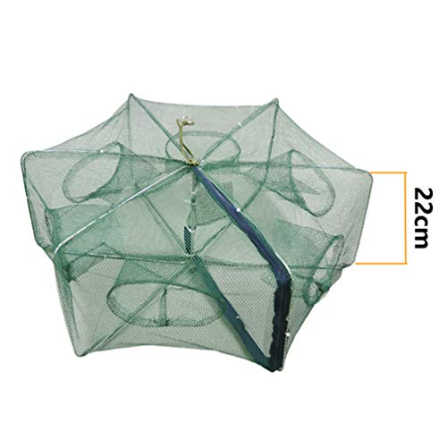 Rede de pesca dobrável portátil Besportble, iscas de caranguejo de peixe, camarão, iscas de carangue