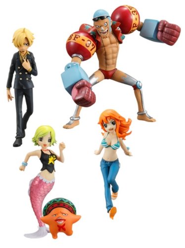 Half Age Characters One Piece Vol.3 figurine manga animée pack complet de 8 boîtes mystères