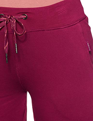 Image of Van Heusen Women's Cotton Lounge Pants | Drawstrings & Side Pockets | Cotton Stretch | Smart Tech finish | Sweat Absorbent | Breathable Fabric | At home pyjamas | Everyday Comfort | Solid Colors | Style 55302