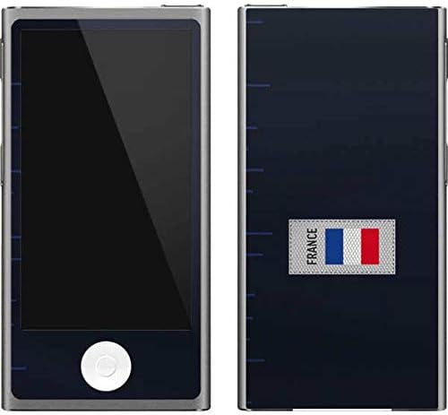 Skinit Decal MP3 Player Skin Compatible with iPod Nano (7th Gen&2012) - Originally Designed France Soccer Flag Design