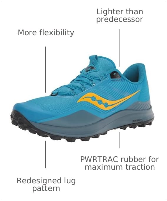 Image of Saucony Men's Peregrine 12 Sneaker