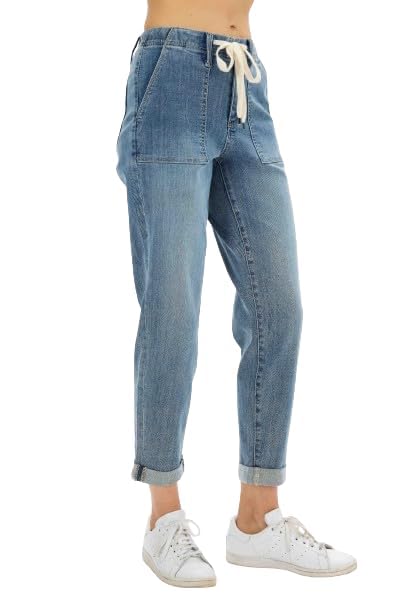 Judy Blue Women's High Waist Pull On Jogger Jeans 884963