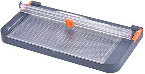 UNIQUE VATIKA Portable Craft Paper Trimmer with Built in Stationery Storage Box A 4 Professional Paper Cutting Mat Tools for Cutting Photo Paper, Notebook, Sheet Cutter for Home, Office, Photo Studio