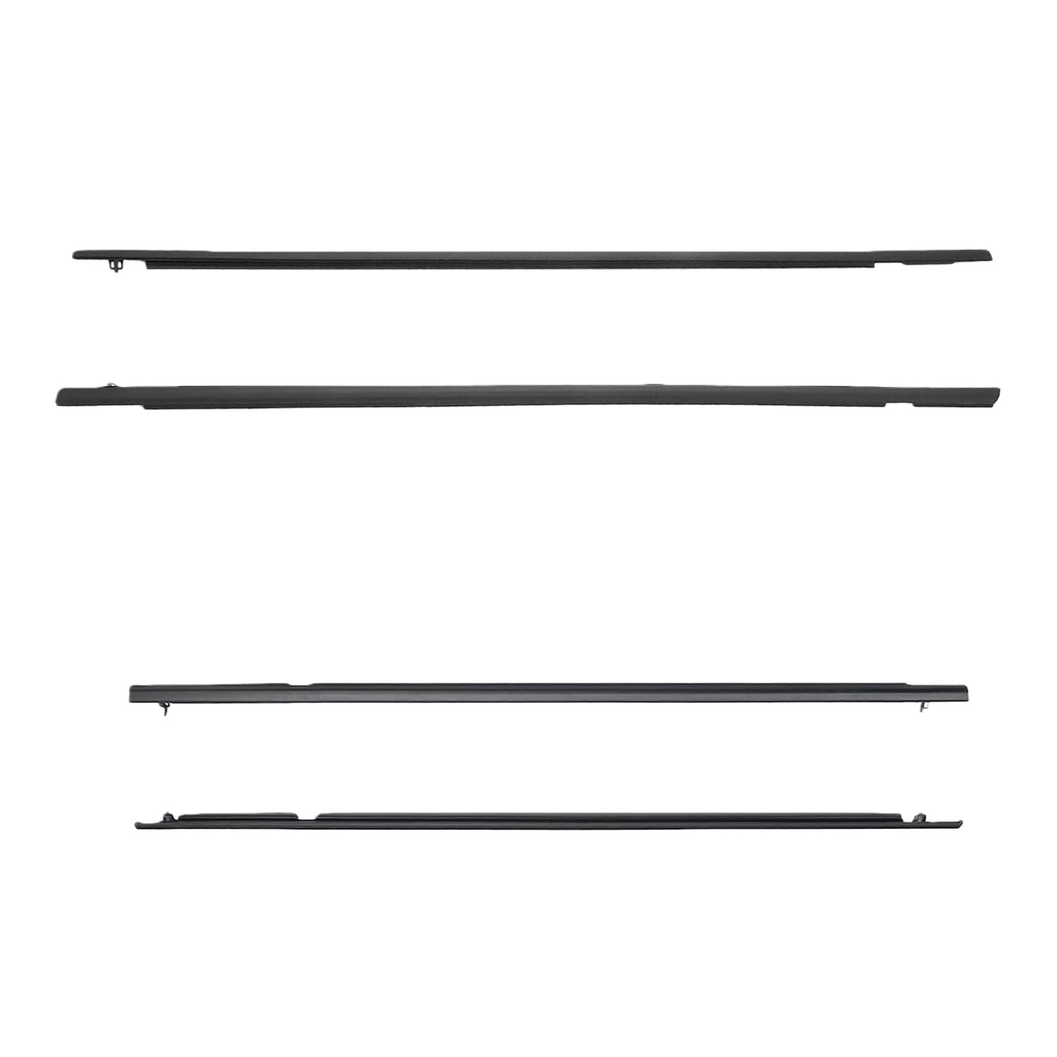 Mzxygkli 2006-2011 Car Window Weather Strip 4Pcs Car Window Glass Rubber Seal Moulding Trim For Civic 2006-2021(2006-2011)