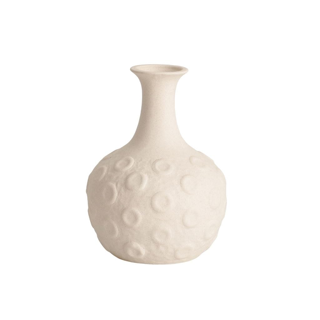 Dining Table Decor Simplicity Nordic Ceramic Vase Living Room Desktop Flower Arrangement Vessel Exhibition Hall Ornaments Kitchen Decor(A)
