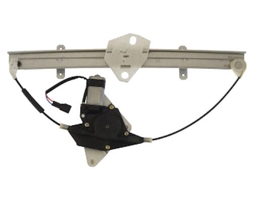 Image of TRQ Front Right Power Window Regulator & Motor Assembly Passenger Side Compatible with 1995-2000 Ford Contour Mercury Mystique
