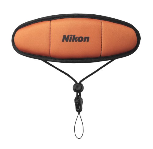 【中古】「非常に良い」Nikon フロートストラップ コンパクト用 シンプル オレンジ FTST1OR 41nXkYOnbwL.jpg