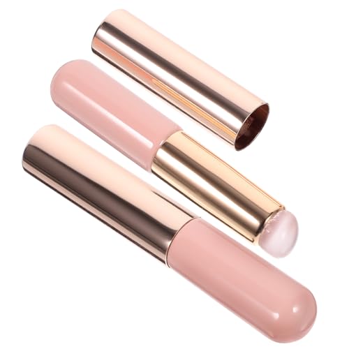 Healeved 2-in-1 Silicone Lip Brush for Concealer Lipstick Gentle Application Portable Clean for Lip Makeup Needs