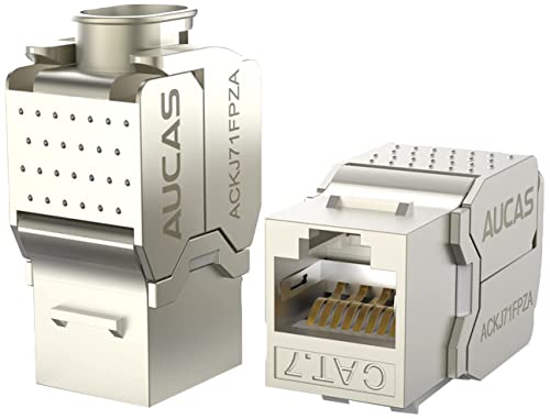 Cat7 RJ45 FTP Tool-less Tipo di lega di zinco