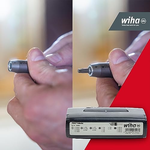 Wiha Bit Set Collector Standard 25 mm gemischt 61-tlg. 1/4" C6,3 I in Box I Bit-Satz mit Bithalter I Schnellwechselhalter… – Ansicht 4