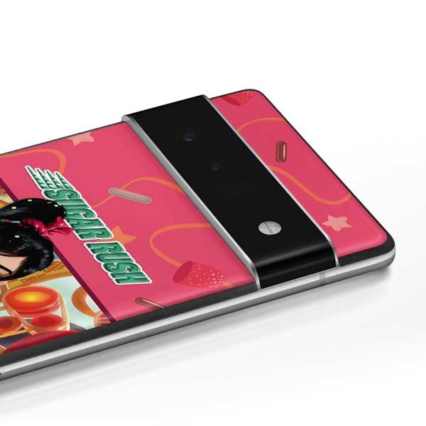 Skinit Decal Phone Skin Compatible with Google Pixel 6 Pro - Officially Licensed Disney Wreck-it Ralph Vanellope Sugar Rush Design