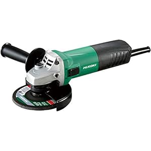 HIKOKI Winkelschleifer G13SR4 (730W, 10.000 1/min Drehzahl, Scheiben-ø: 125mm, Spindelarrietierung, perfekter Griffumfang, Zubehör)