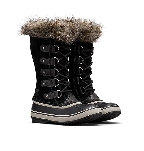 Sorel Joan Of Arctic Boot WP, Botas para nieve impermeables, Mujer, Black Quarry Collection 2023 2024, 37 EU