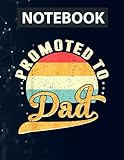 Photo Gallery promoted to dad cute retro vintage father s day ruled notebook - back pocket, strong twin-wire binding with premium paper, perfect for school, home & office Photo Gallery promoted to dad cute retro vintage father s day ruled notebook - back pocket, strong twin-wire binding with premium paper, perfect for school, home & office