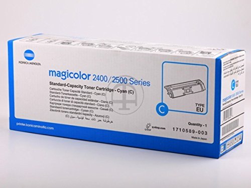 Toner cyan Konica Minolta Magicolor 2550 1710589003 A00W331 original - 3