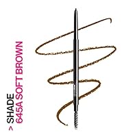 wet n wild Lápis retrátil Ultimate Brow Micro Sobrancelha, marrom