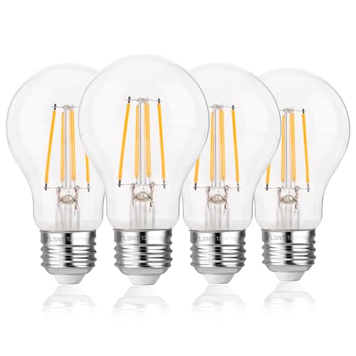 FLSNT 60W Equivalent Dimmable A19 LED Light Bulbs, Efficient 7W,