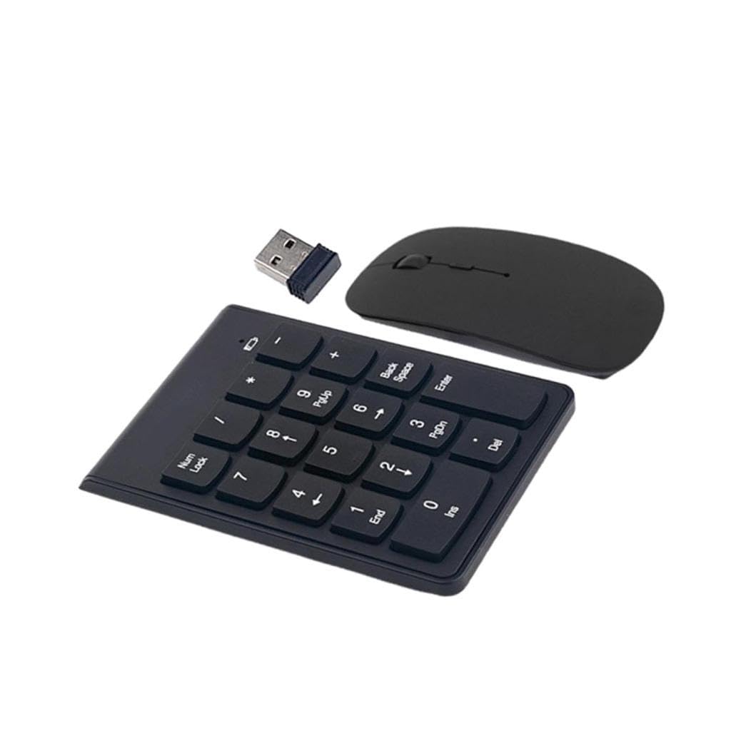 Wireless Number Pad 2.4G Minimalist Design Compact Numpad for Notebooks| Keyboards & Keypads| Mice Pointers |ComputersTablets Networking-image-43