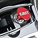 EJECT Button Car Cigarette Lighter, MELIFE Anodized Aluminum Universal 12-Volt Replacement Accessory Fits for Most Vehicles Socket Size A (Red)