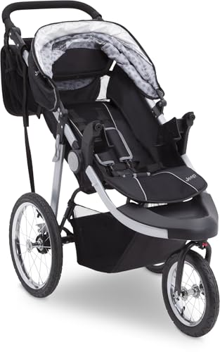 Jeep Cross-Country Sport Plus Jogging Stroller by Delta Children, Charcoal Galaxy - image 6