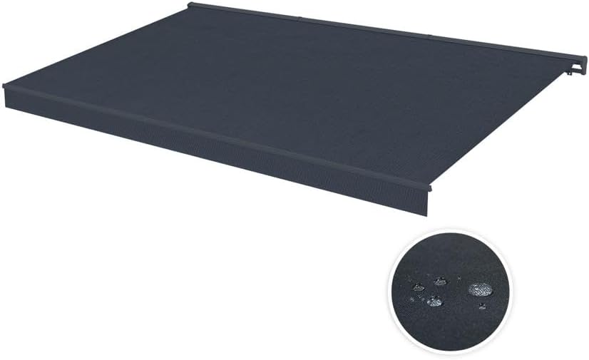 Cazeboo FAZZIO 500L300 awning retracted with water resistance detail