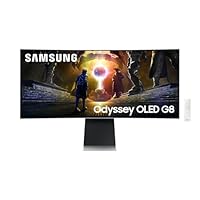 Samsung Monitor Gaming Odyssey OLED G8 (S34DG850), Curvo (1800R), 34'', 3440x1440 (WQHD), 21:9,...