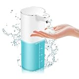 【Fácil de usar】Motor de alto rendimiento, bajo consumo de energía, diseño silencioso de un botón. Simplemente mantenga presionada la huella digital en la parte superior para encender el dispositivo. Mantenga presionado hasta que la luz parpadee para apagar. Agregue agua y presione durante 3 segundos para limpiar automáticamente. Cuando se carga, la luz de 4 botones parpadeará. Cuando esté completamente cargada, la luz de 4 botones permanecerá encendida durante mucho tiempo.