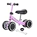 Kinder Laufrad, Höhenverstellbar Lauflernrad Balance Fahrrad ohne Pedale Kinder Laufrad superleichtes Lauflernrad für Baby und Kinder 1-3 Jahre Alt (Rosa)