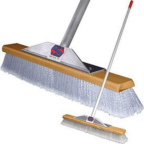 Super Sweep 24-Inch Gray Flagged Broom - Thumbnail 2