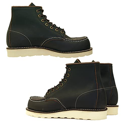 Red Wing Heritage 6" Moc Toe Black Prairie 7.5 D (M)3