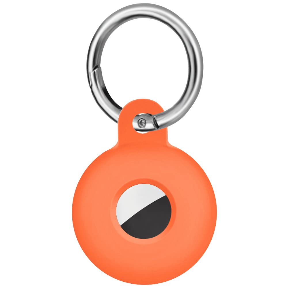 Ainiv Llavero para AirTag, 1 Pieza Llaveros para AirTag Funda Protectora de Silicona, Localizador Keychain Portátil Antipérdida, Protectora Funda Mascotas y Mochilas — view 22