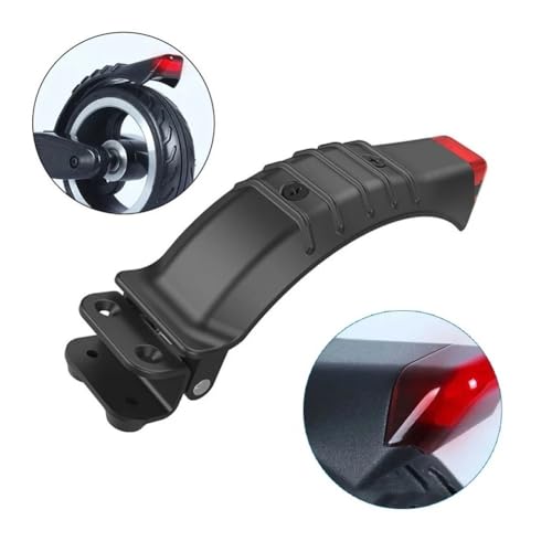 Garde-boue avec feu stop moto scooter Jackhot 5 pouces éclairage