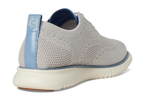Cole Haan Men's 2.Zerogrand Stitchlite Oxfords, Harbor Mist/Faded Denim/Ivory, 7-M US
