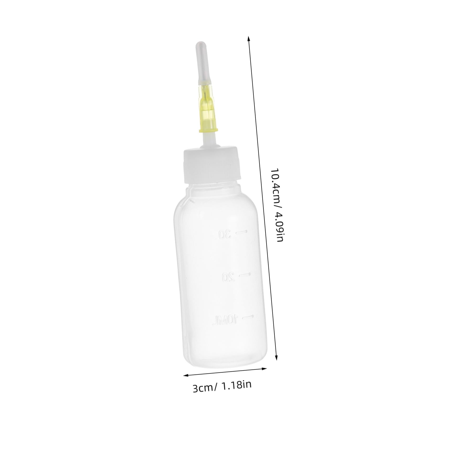 SOESFOUFU Glue Bottle Precision Applicator 10pcs Fine Tip Squeeze Bottle for Crafting and Fine Point Glue Dispensing